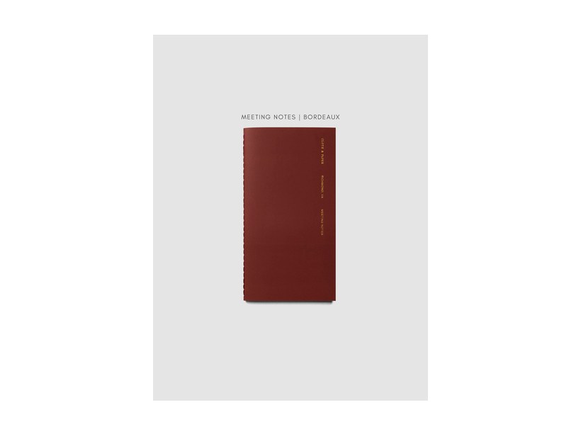 Cloth and Paper Meeting Notes set